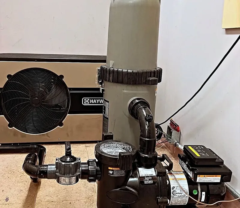 Jandy VS FloPro pump, valve and cartridge filter